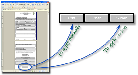 screen shot of how to apply with pdf viewer