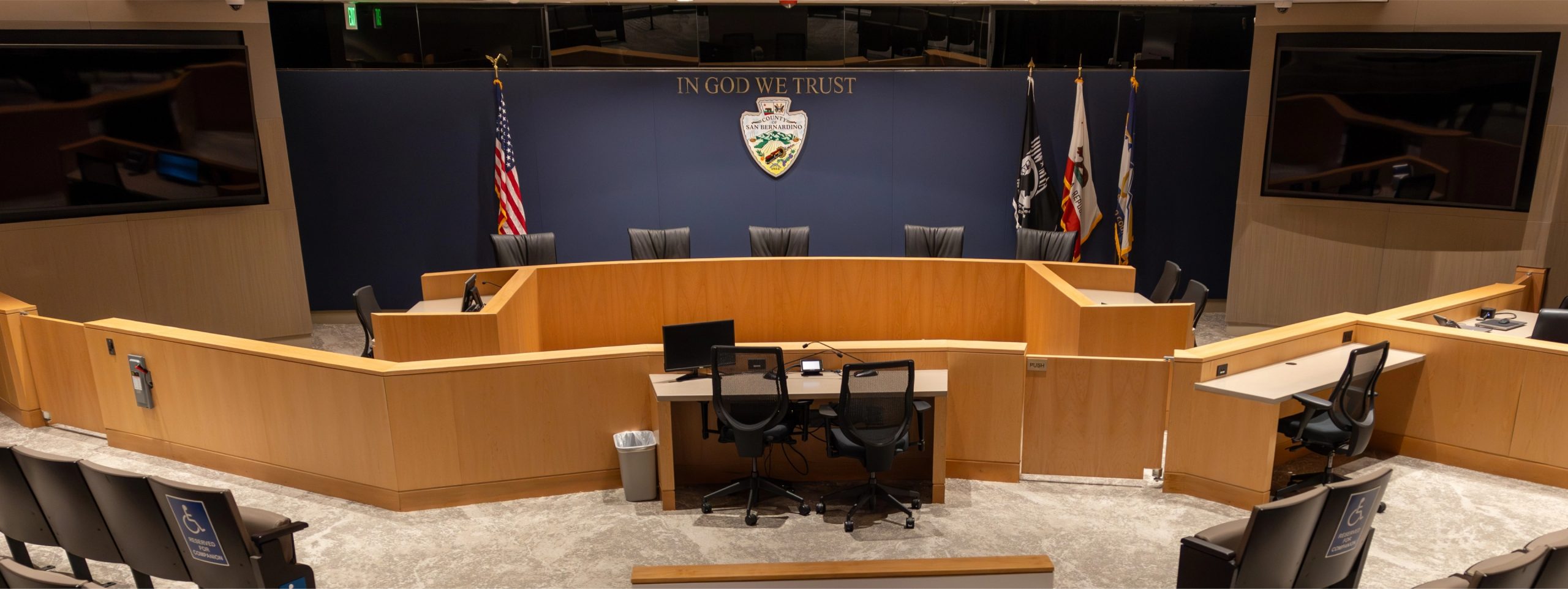 San Bernardino County Chamber Room